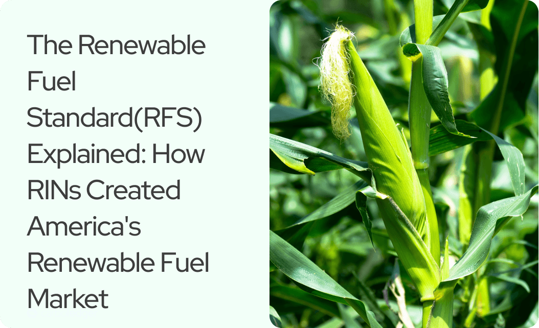 The Renewable Fuel Standard(RFS) Explained: How RINs Created America’s Renewable Fuel Market